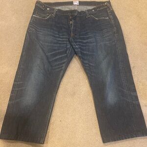 PRPS Deep Blue Relaxed Fit Jeans